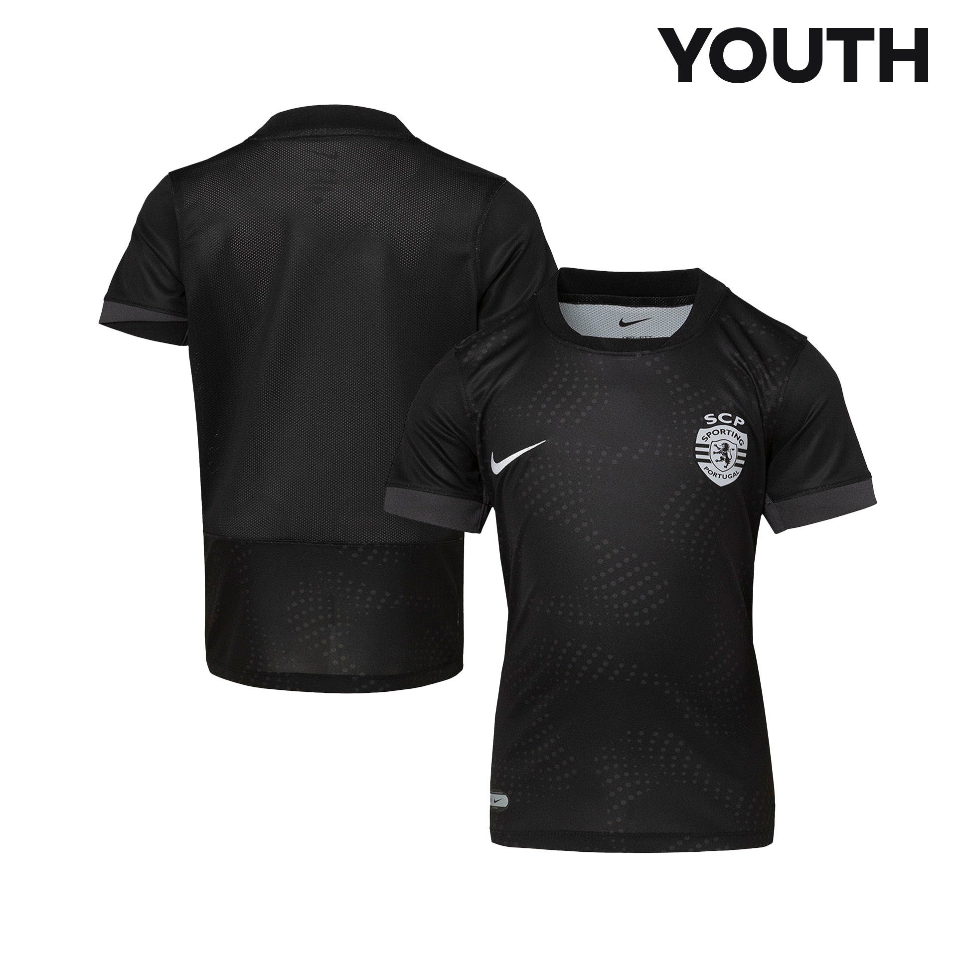 Sporting CP 25/26 Away YOUTH Jersey - Black