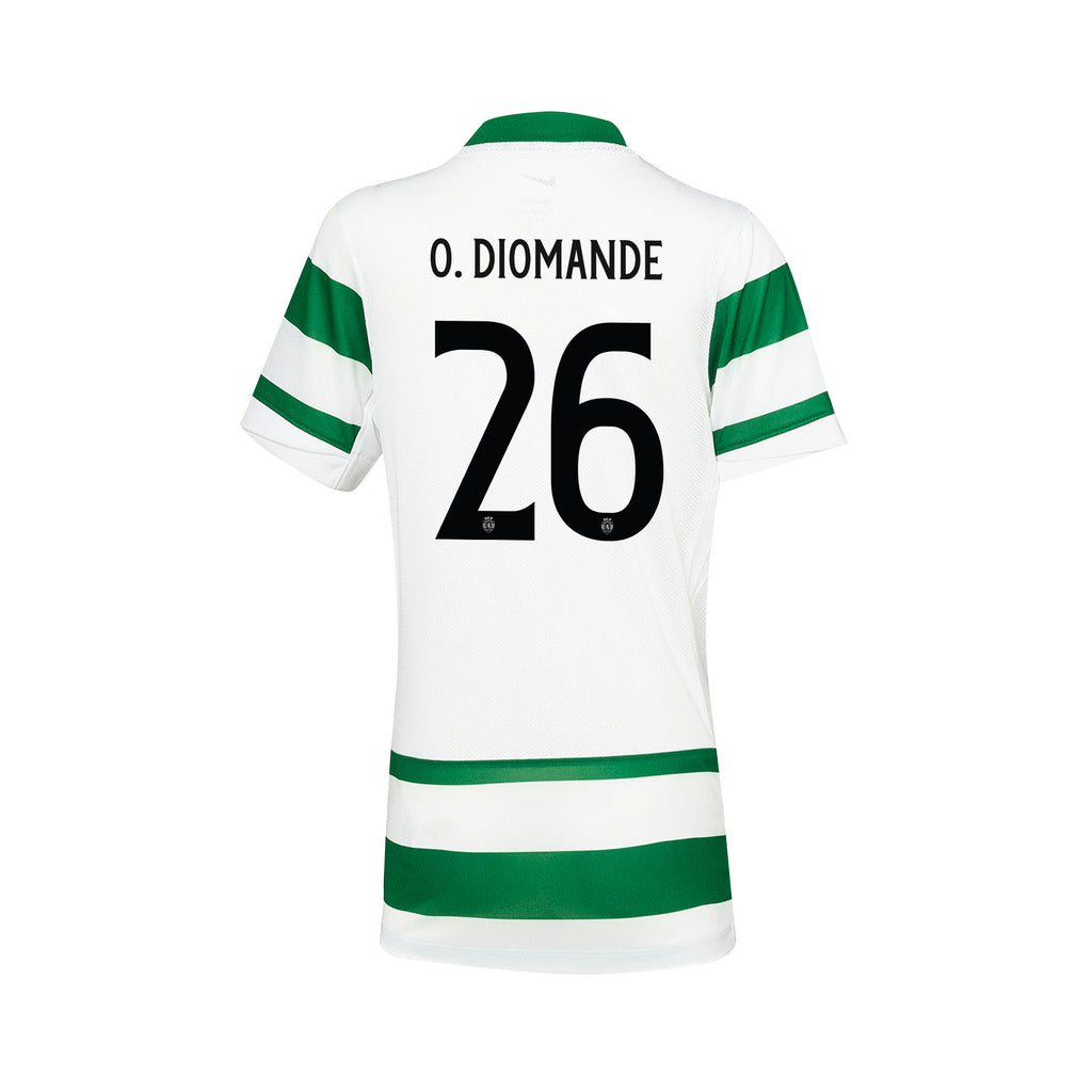 Ousmane Diomande 26 Sporting CP 25/26 Home YOUTH Jersey - Green/White