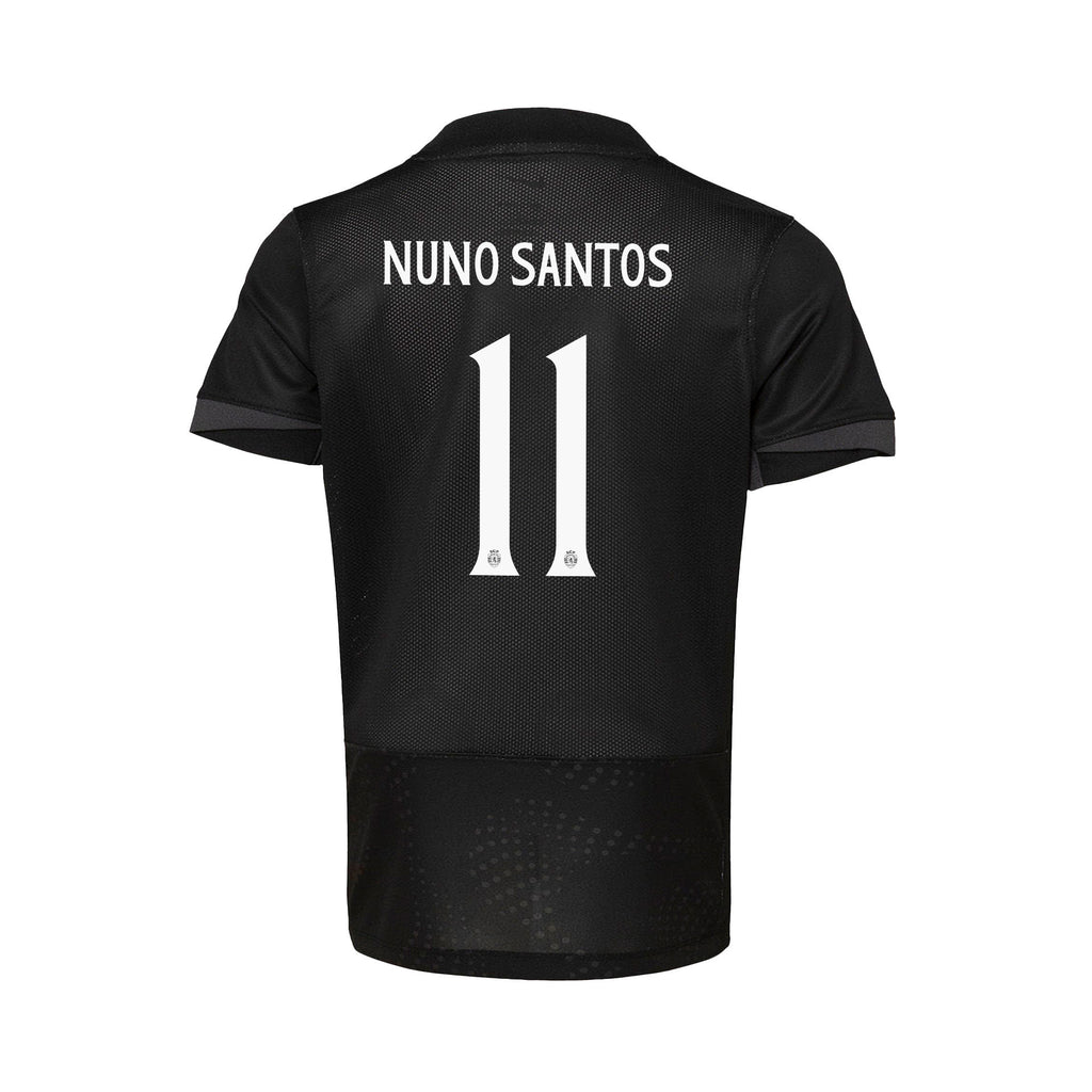 Nuno Santos 11 Sporting CP 25/26 Away YOUTH Jersey - Black