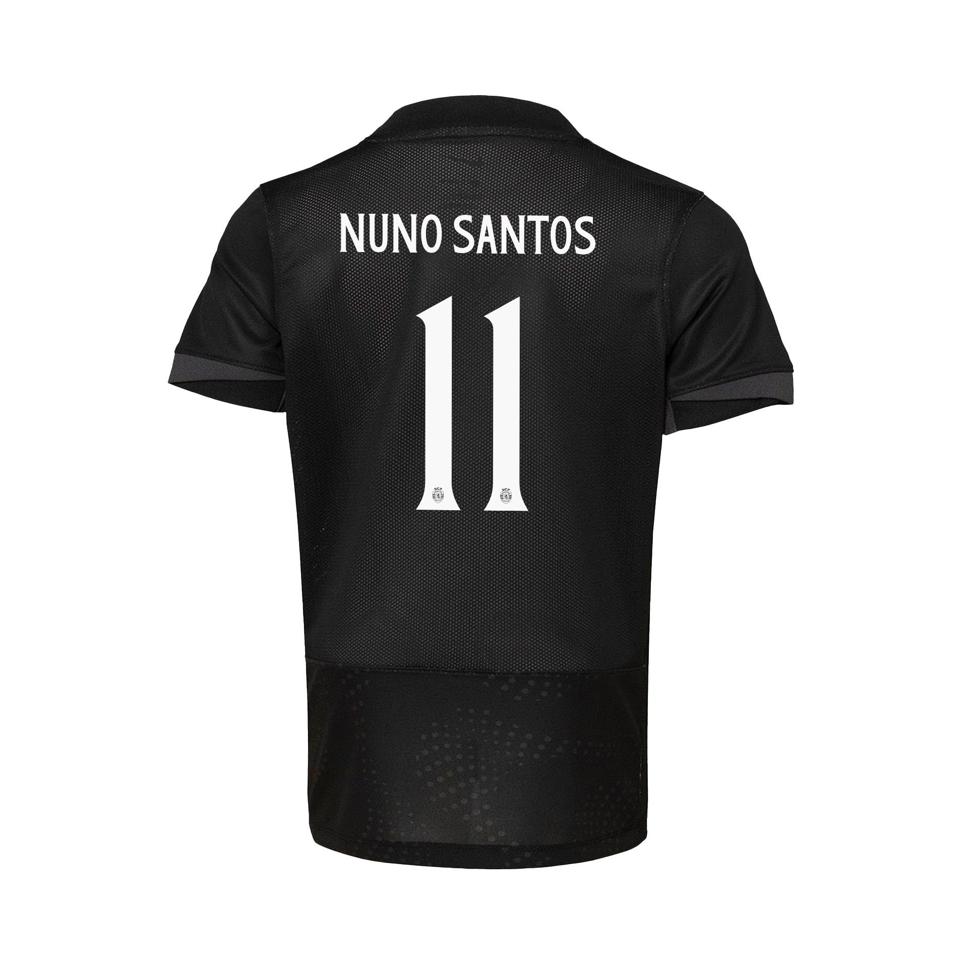 Nuno Santos 11 Sporting CP 25/26 Away YOUTH Jersey - Black