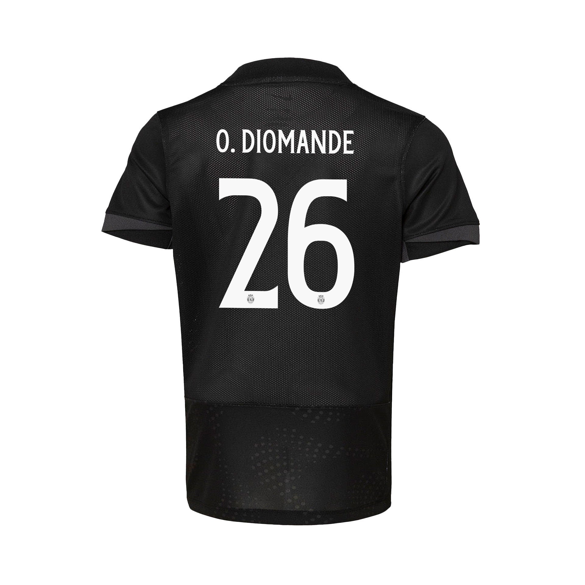 Ousmane Diomande 26 Sporting CP 25/26 Away YOUTH Jersey - Black