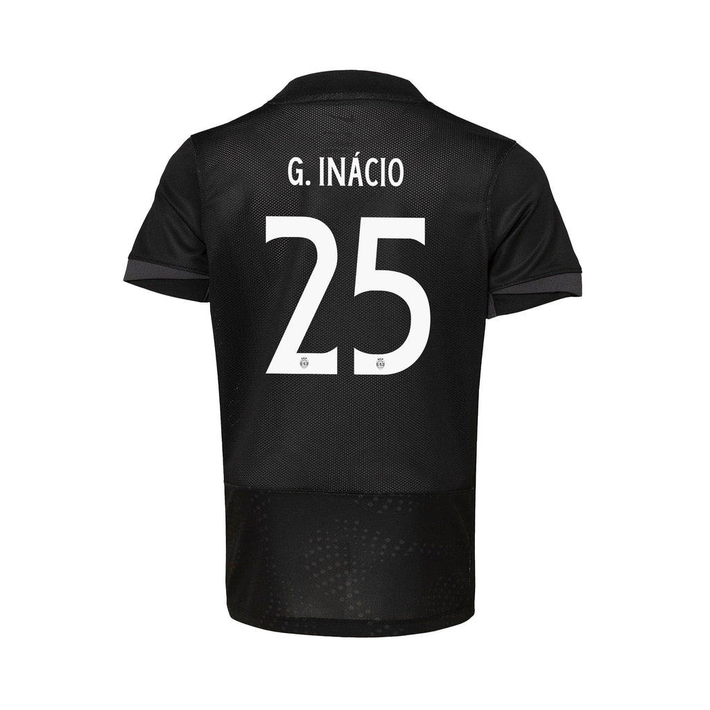 Gonçalo Inácio 25 Sporting CP 25/26 Away YOUTH Jersey - Black