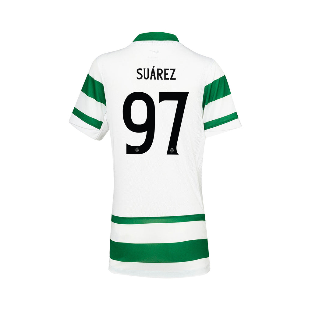 Luis Suárez 97 Sporting CP 25/26 Home YOUTH Jersey - Green/White