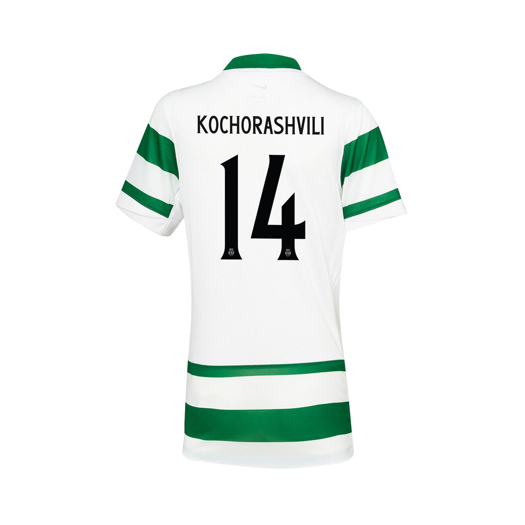 Giorgi Kochorashvili 14 Sporting CP 25/26 Home YOUTH Jersey - Green/White