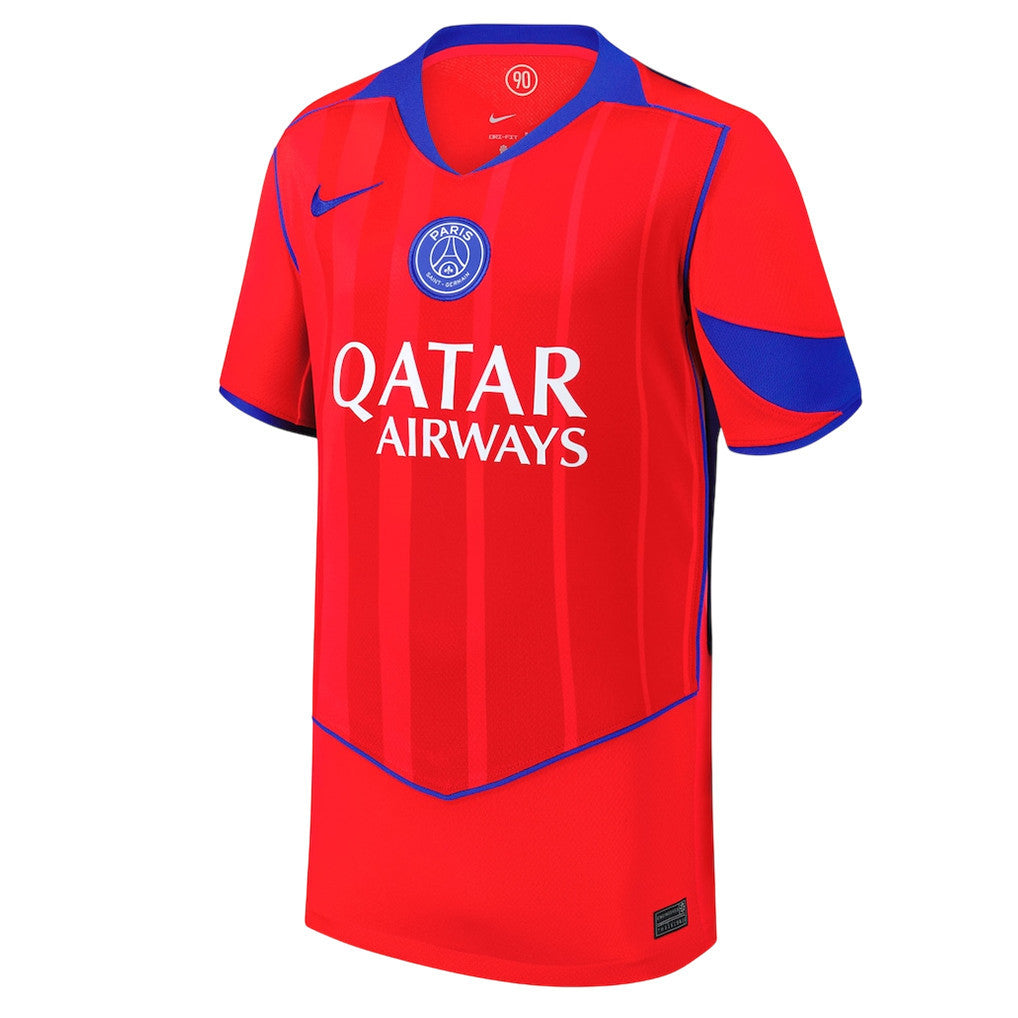 Ibrahim Mbaye 49 Paris Saint-Germain 25/26 Third YOUTH Jersey - Red