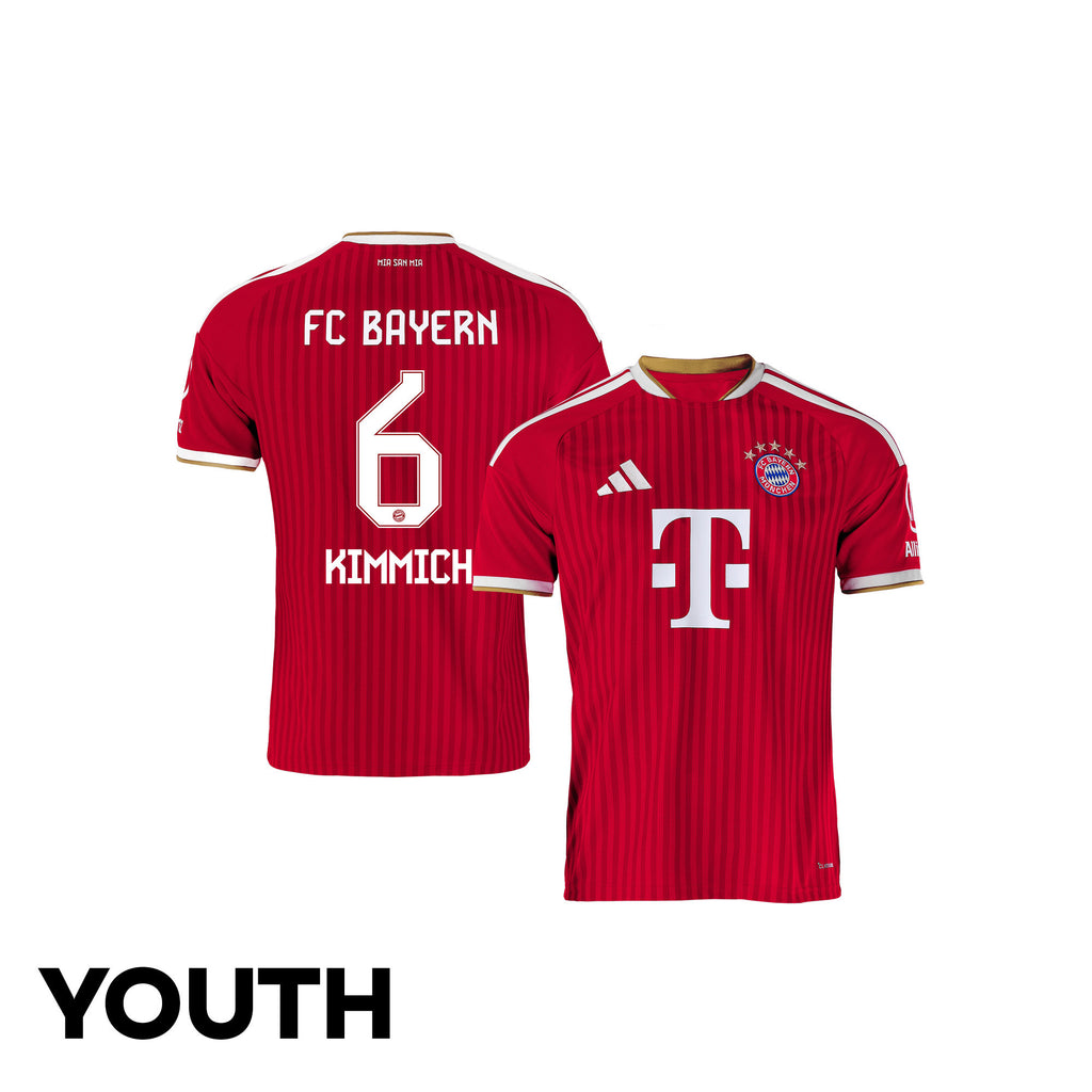 Joshua Kimmich 6 Bayern Munich 2026/27 Youth Home Jersey - Red