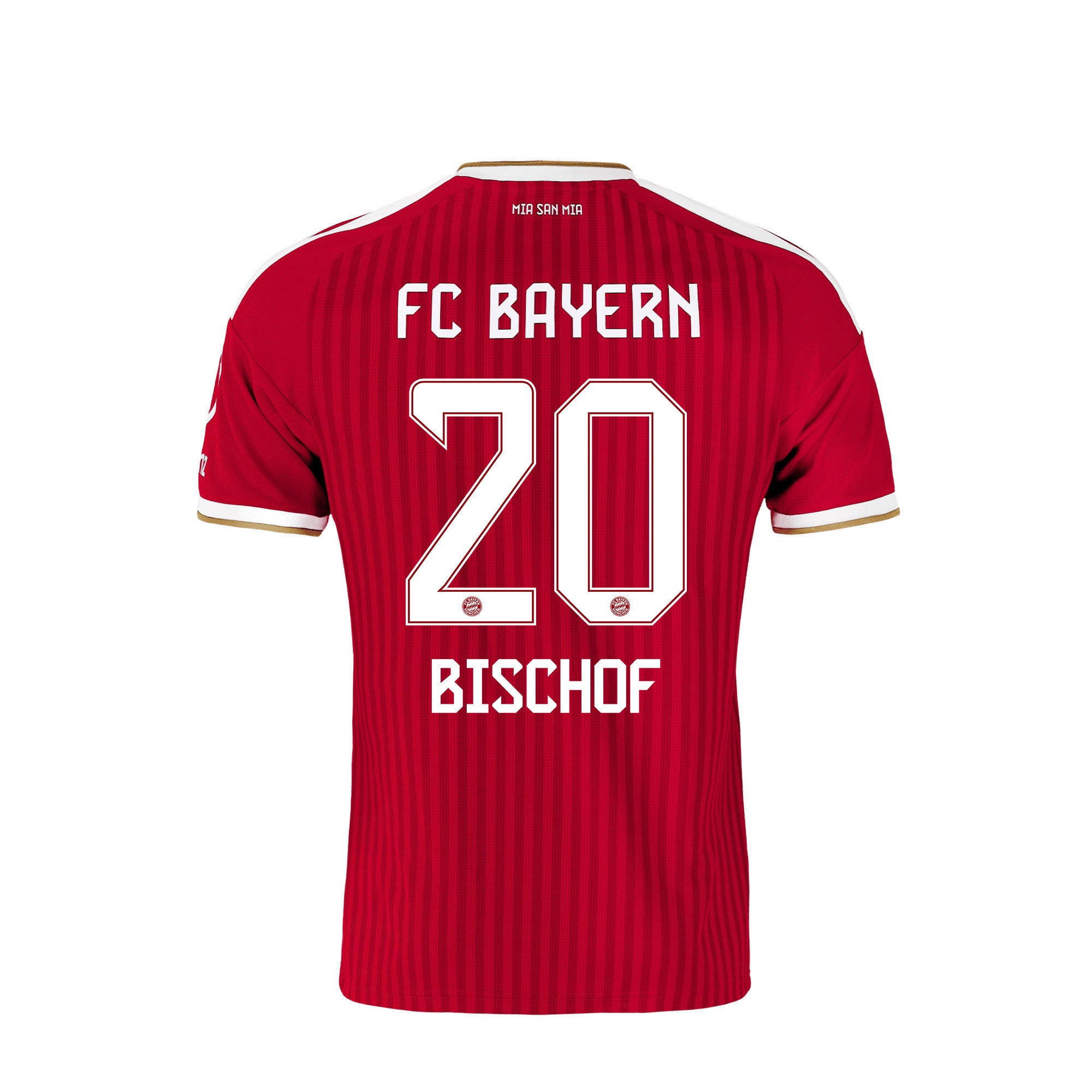 Tom Bischof 20 Bayern Munich 2026/27 Youth Home Jersey - Red