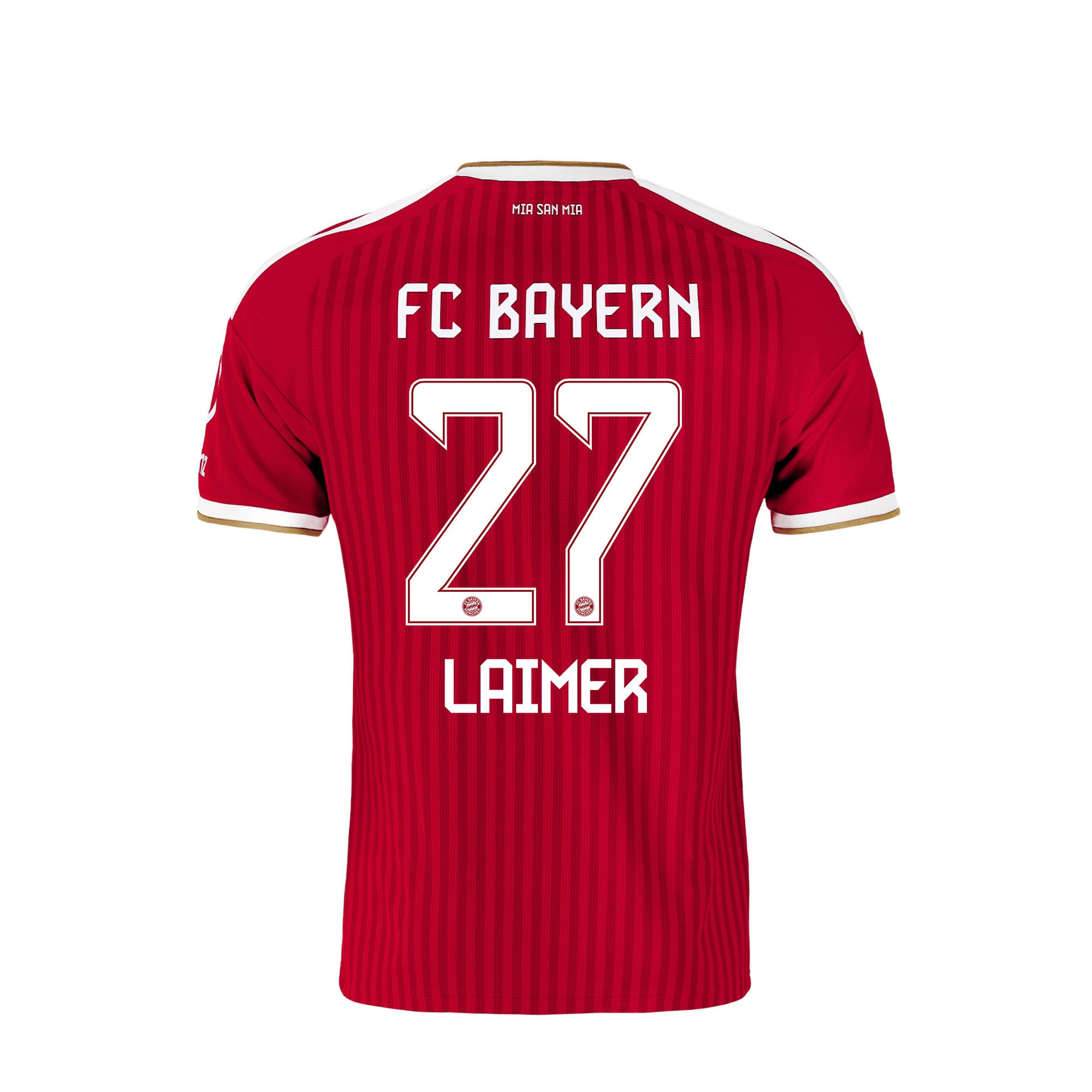 Konrad Laimer 27 Bayern Munich 2026/27 Youth Home Jersey - Red