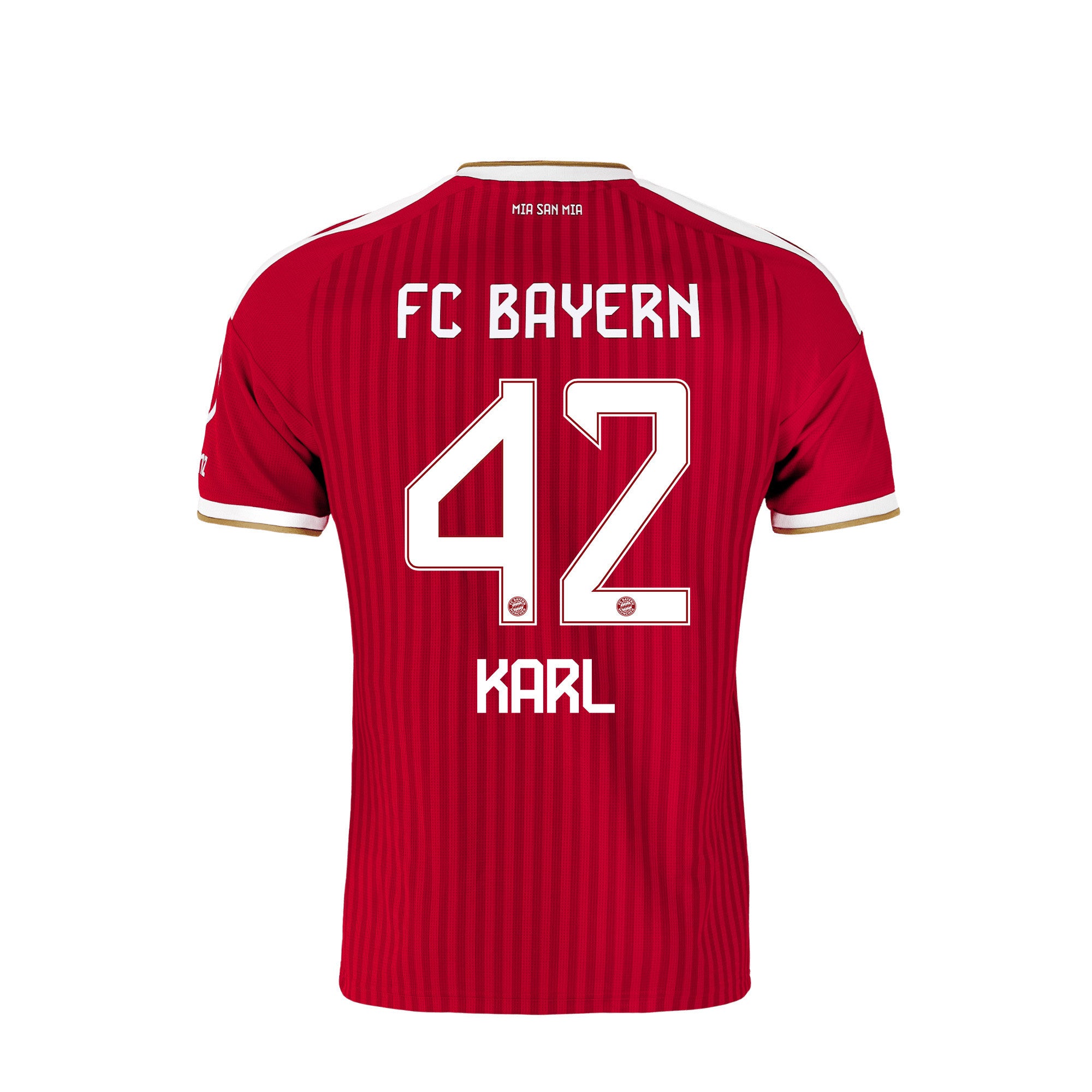 Lennart Karl 42 Bayern Munich 2026/27 Youth Home Jersey - Red