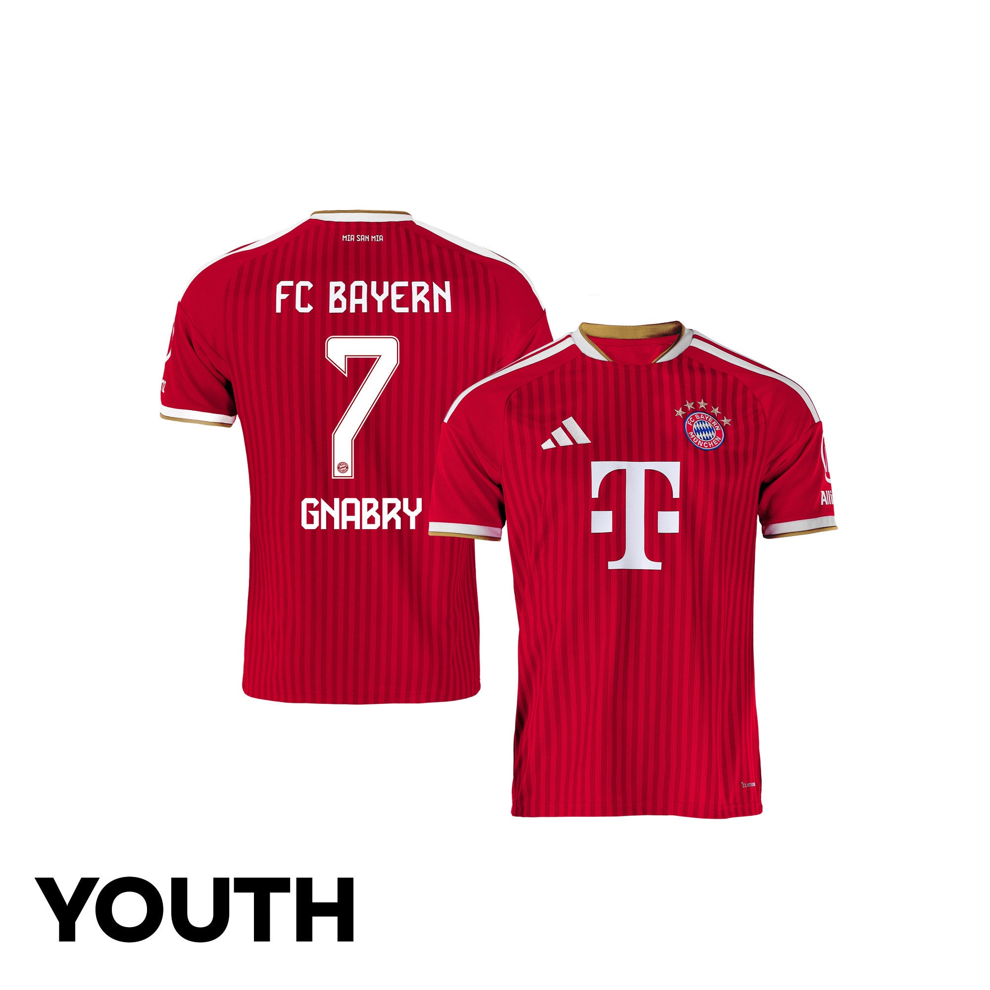 Serge Gnabry 7 Bayern Munich 2026/27 Youth Home Jersey - Red