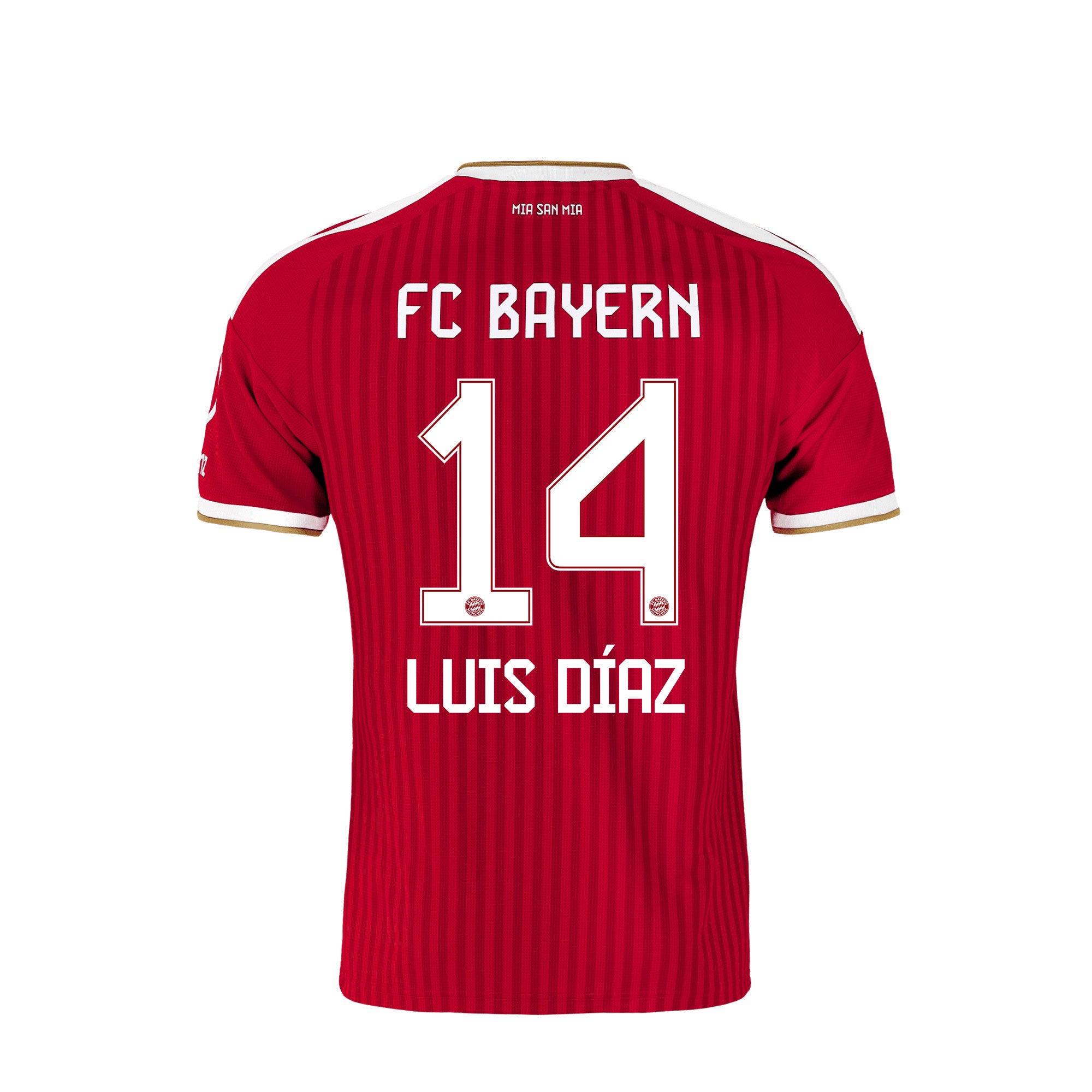Luis Díaz 14 Bayern Munich 2026/27 Youth Home Jersey - Red