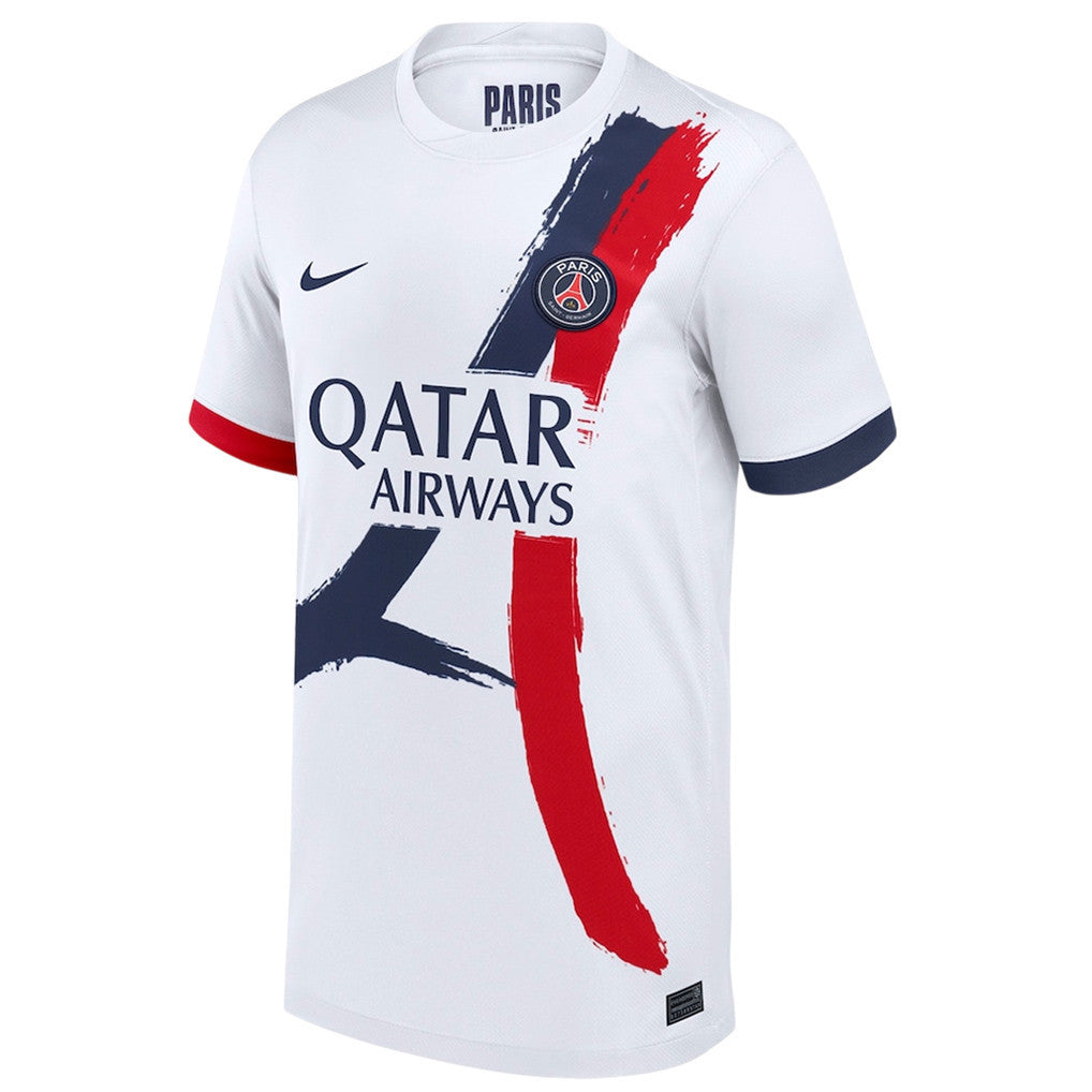 Ousmane Dembélé 10 Signature Paris Saint-Germain 25/26 Away YOUTH Jersey - White