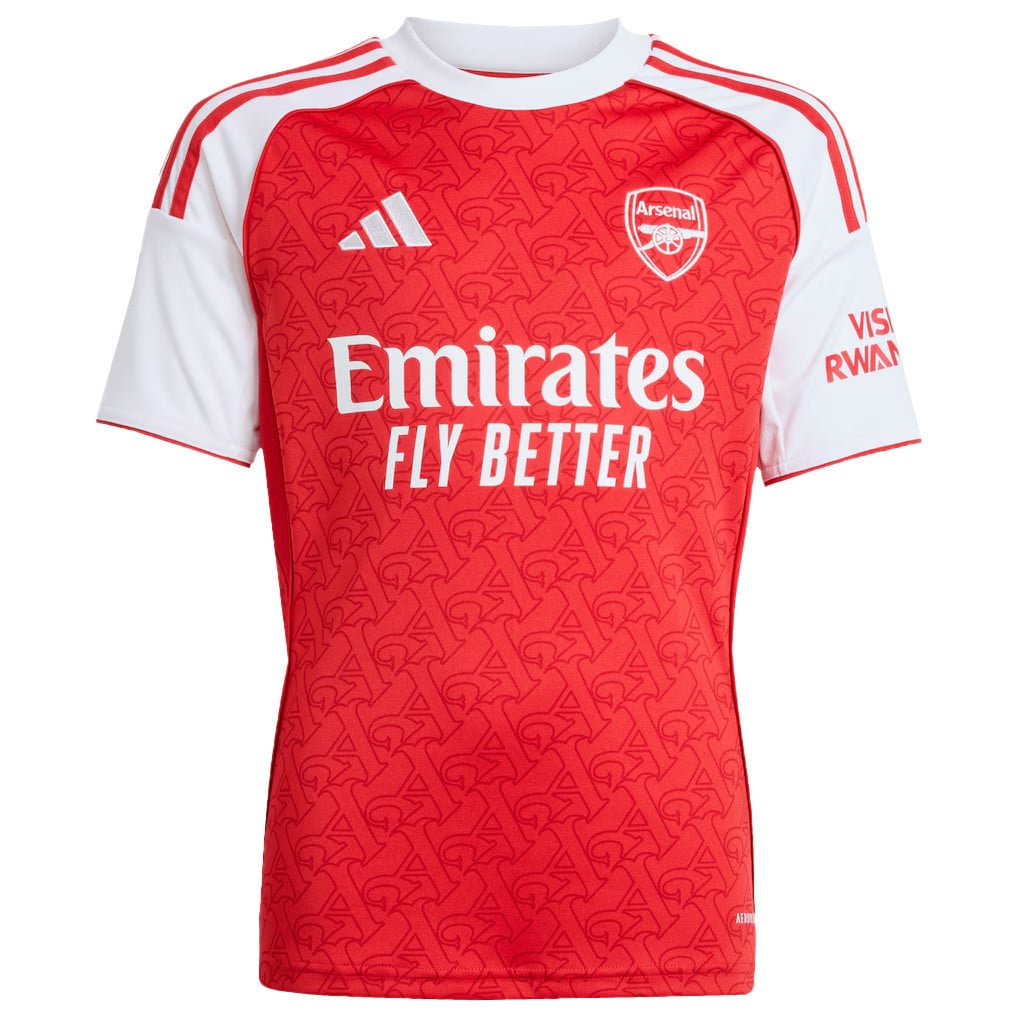 Kai Havertz 29 Signature Arsenal 25/26 Home YOUTH Jersey - White/Red