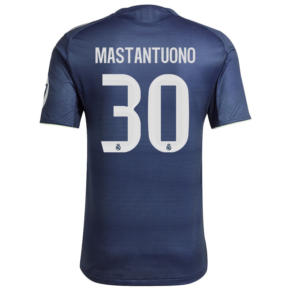 Franco Mastantuono 30 Real Madrid 25/26 Away Men Jersey - Legend Ink