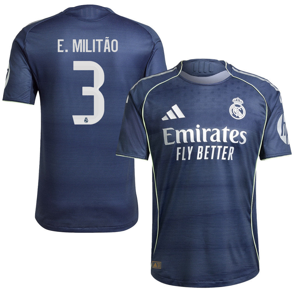 Éder Gabriel Militão 3 Real Madrid 25/26 Away Men Jersey - Legend Ink