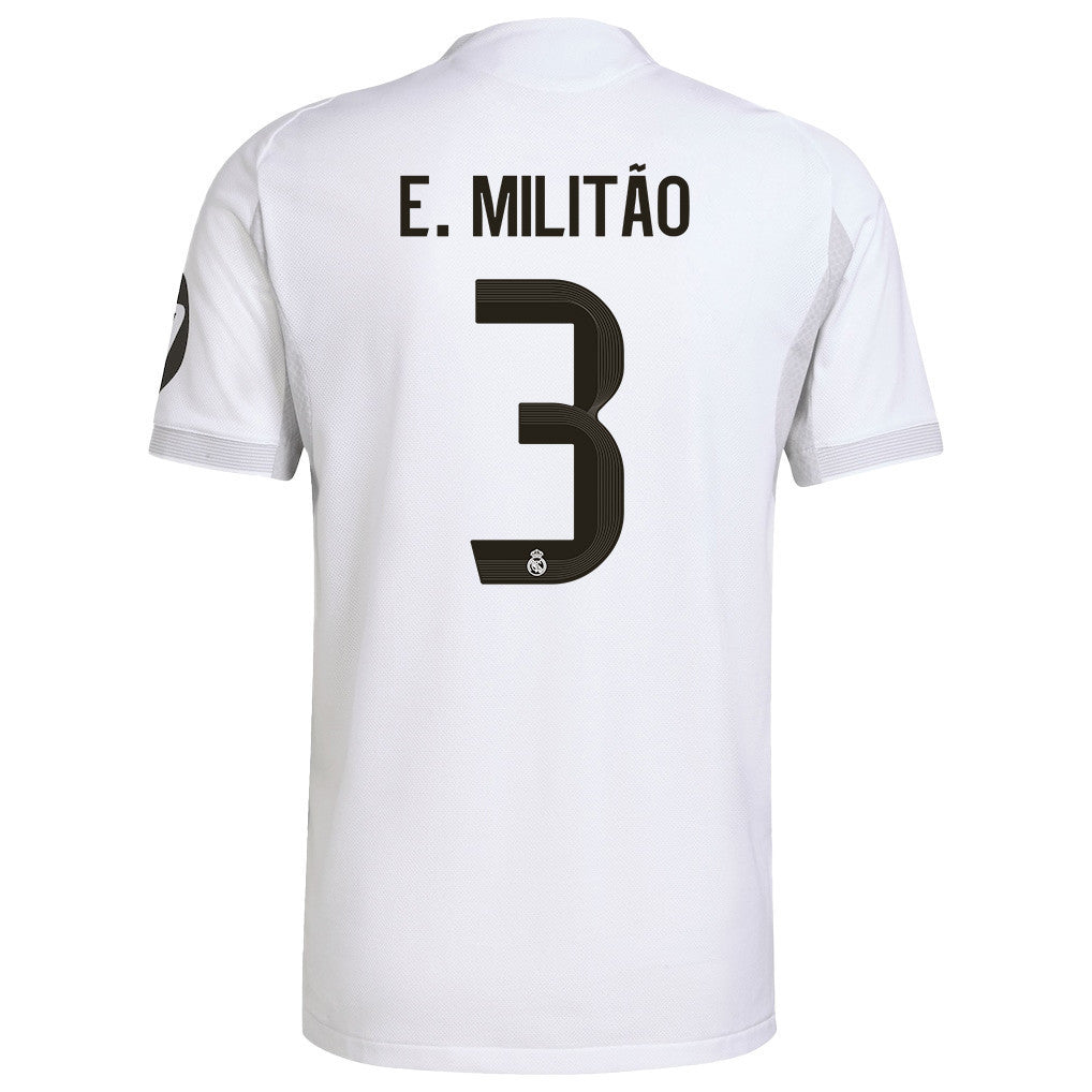 Éder Gabriel Militão 3 Real Madrid 25/26 Home Men Jersey - White