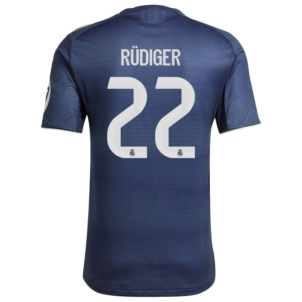 Antonio Rüdiger 22 Real Madrid 25/26 Away Men Jersey - Legend Ink