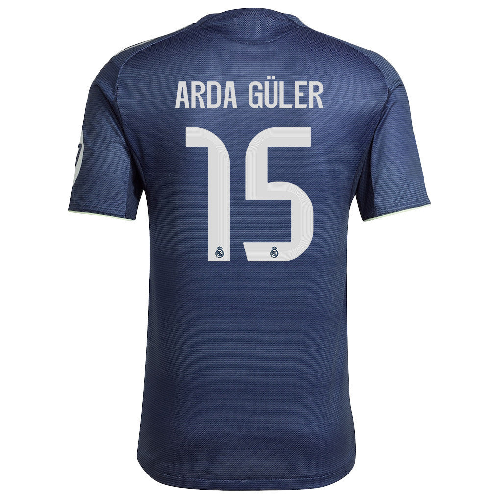 Arda Güler 15 Real Madrid 25/26 Away Men Jersey - Legend Ink