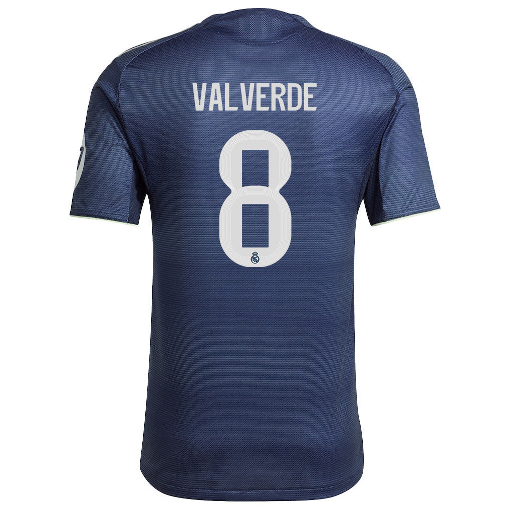 Federico Valverde 8 Real Madrid 25/26 Away Men Jersey - Legend Ink
