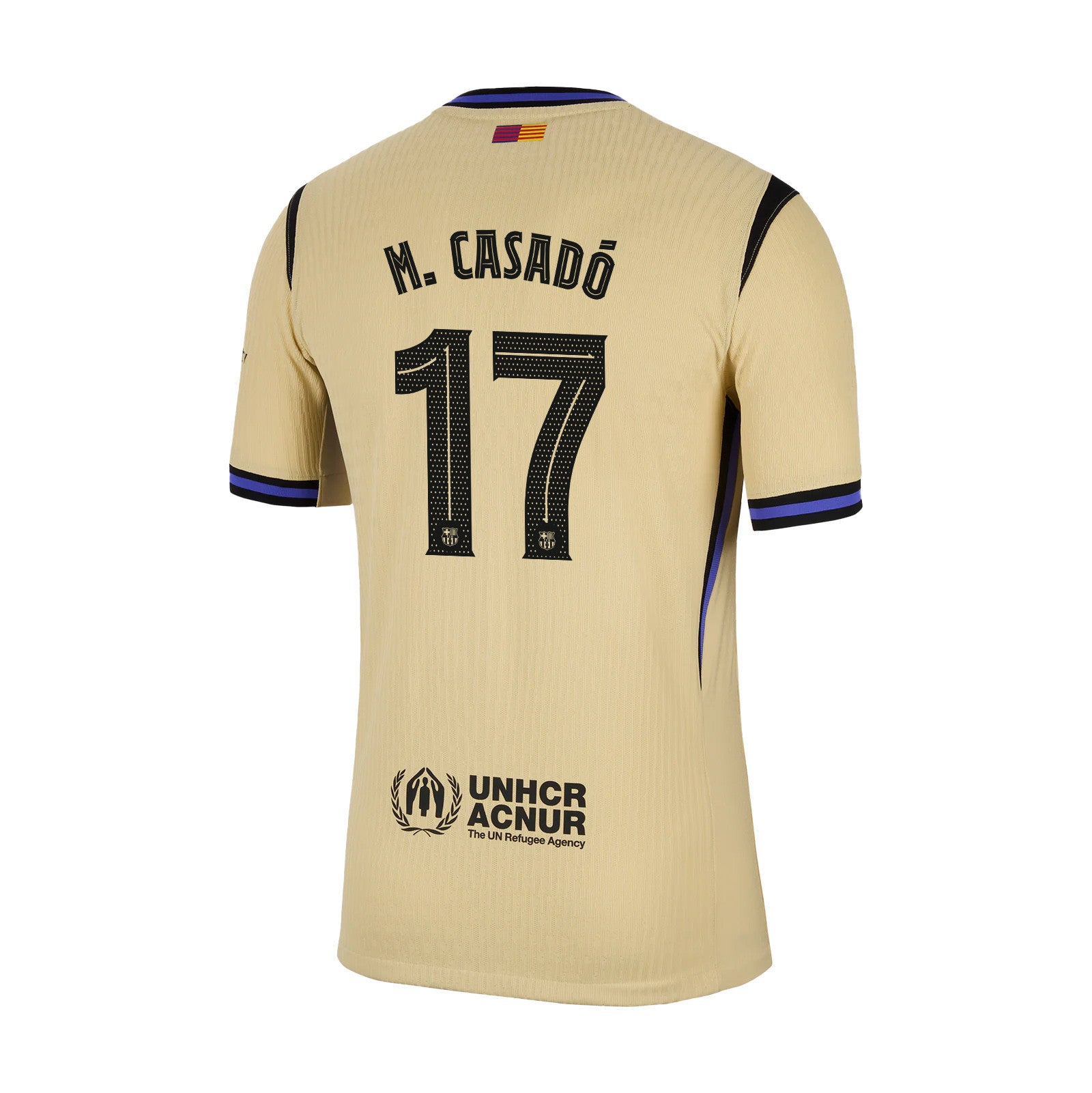 M. Casadó 17 Barcelona 25/26 Away Men Jersey - Yellow