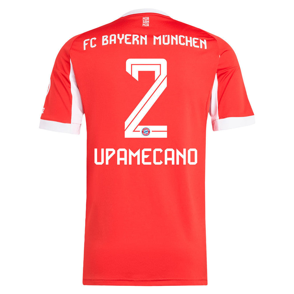 Dayot Upamecano 2 Bayern Munich 25/26 Home Men Jersey - Red