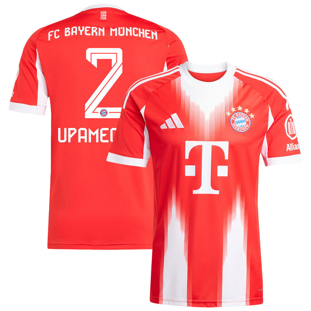 Dayot Upamecano 2 Bayern Munich 25/26 Home Men Jersey - Red