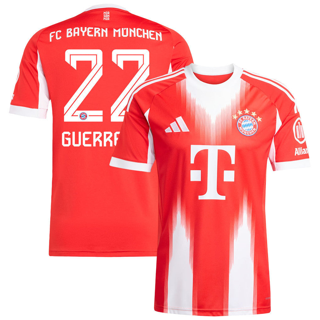 Raphaël Guerreiro 22 Bayern Munich 25/26 Home Men Jersey - Red