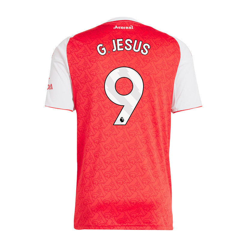 Gabriel Jesus 9 Arsenal 25/26 Home Men Jersey - Red/White