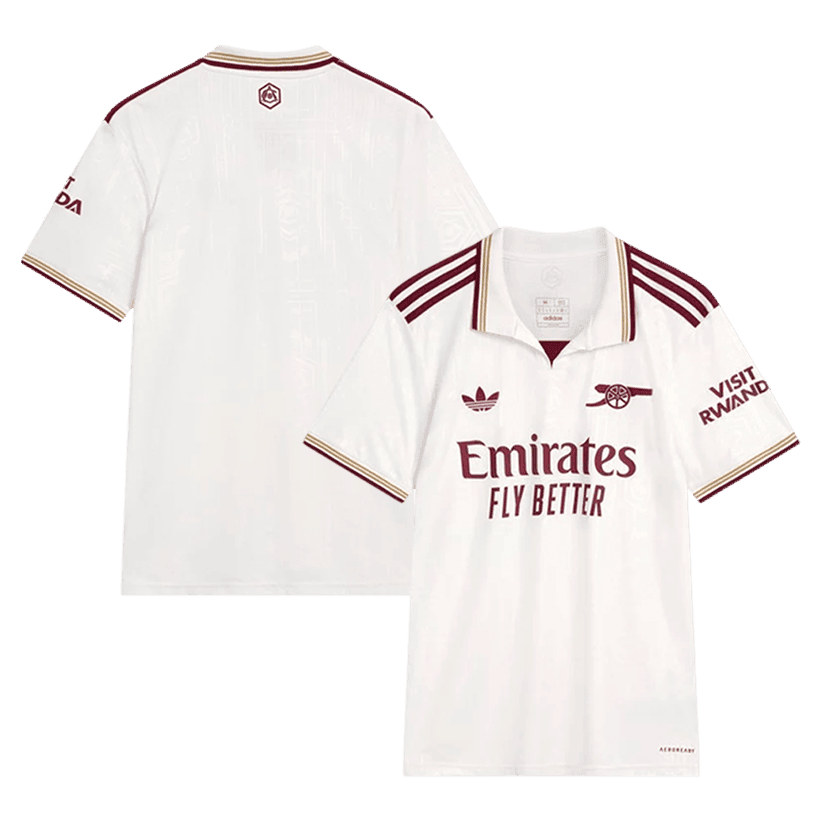 Arsenal 25/26 Third Men Jersey - White