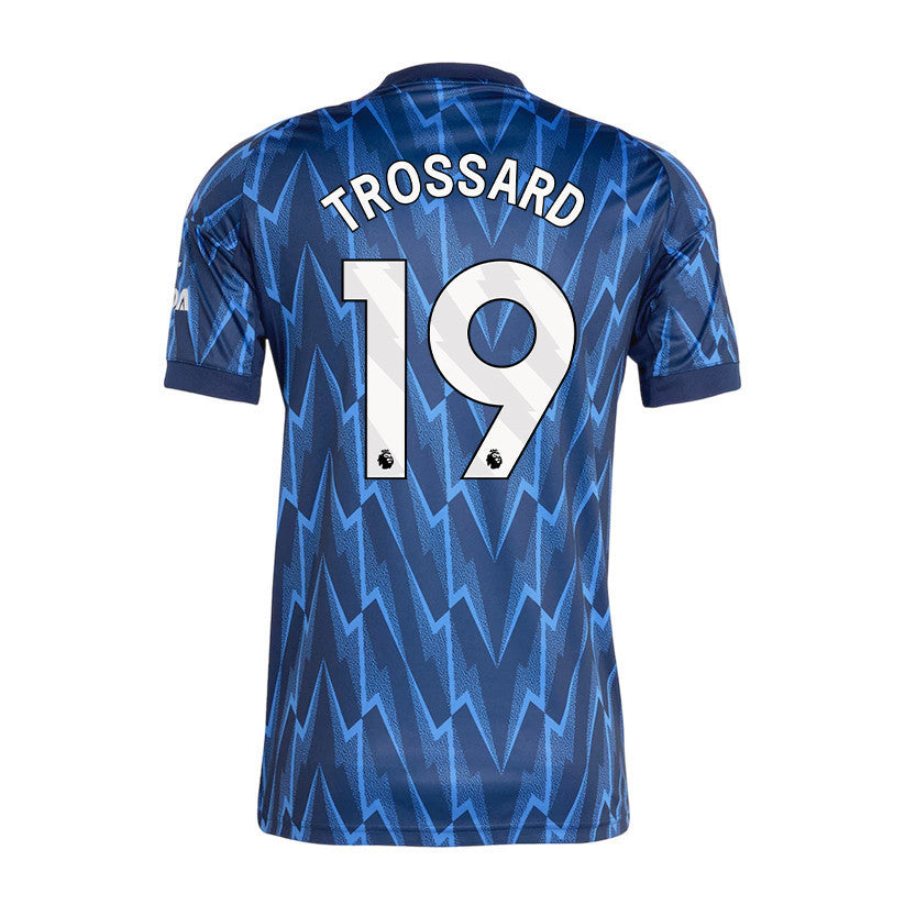 Leandro Trossard 19 Arsenal 25/26 Away Men Jersey - Navy Blue