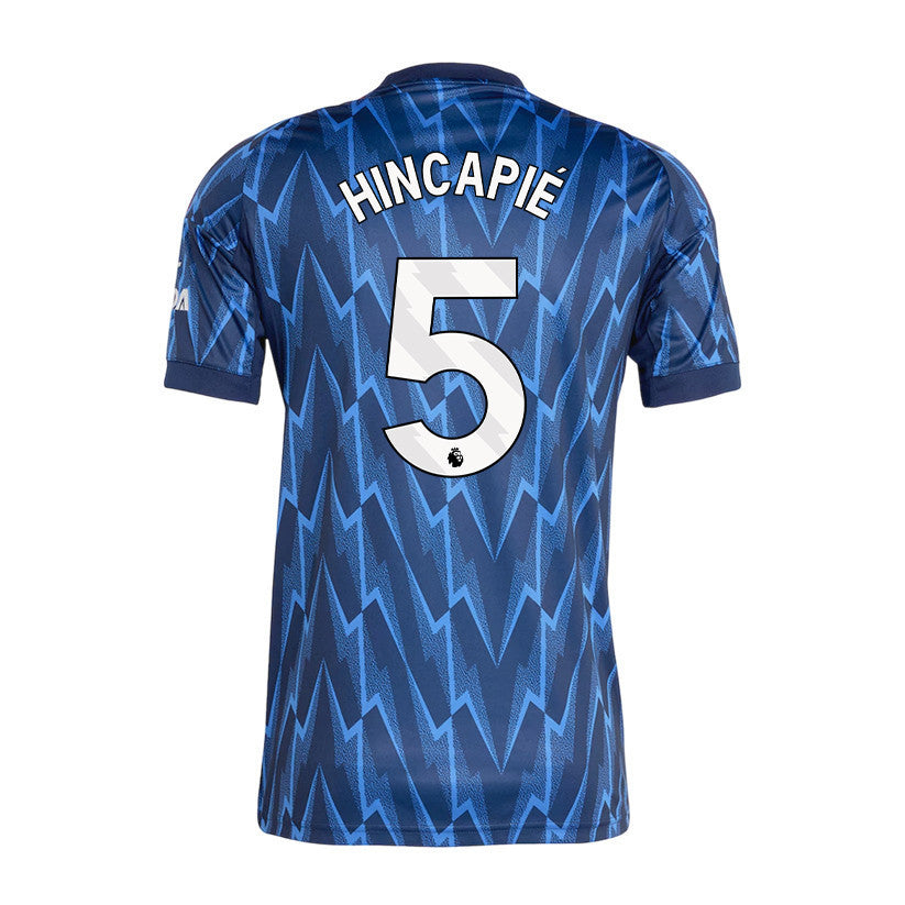 Piero Hincapié 5 Arsenal 25/26 Away Men Jersey - Navy Blue