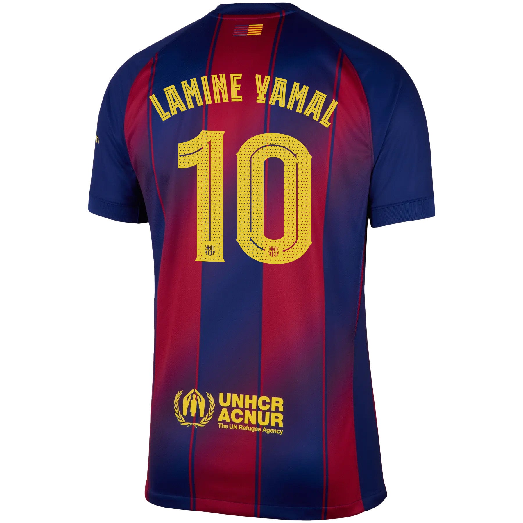 Lamine Yamal 10 Barcelona 25/26 Home Men Jersey - Red/Blue