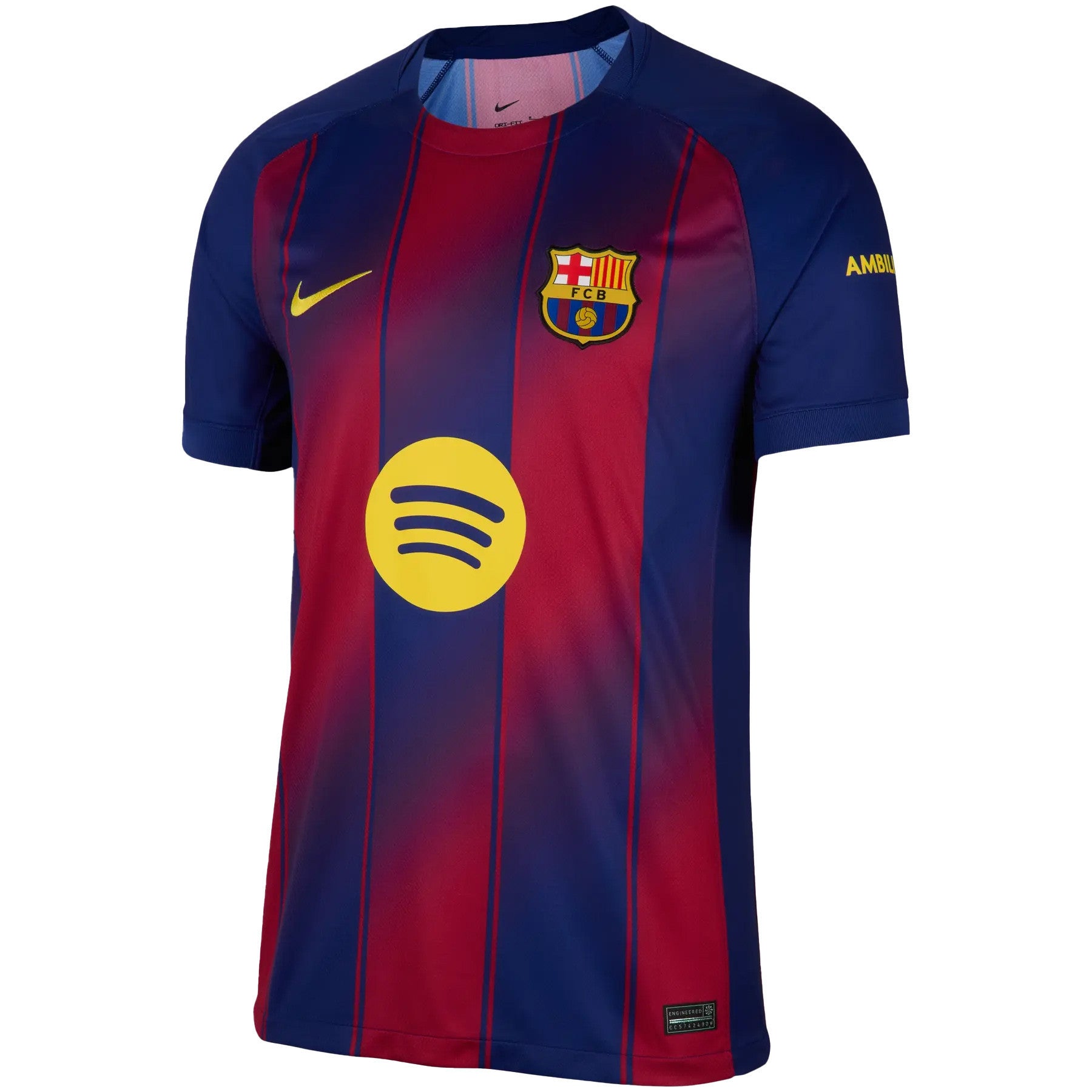 Barcelona 25/26 Personalized Home Men Jersey - Red/Blue