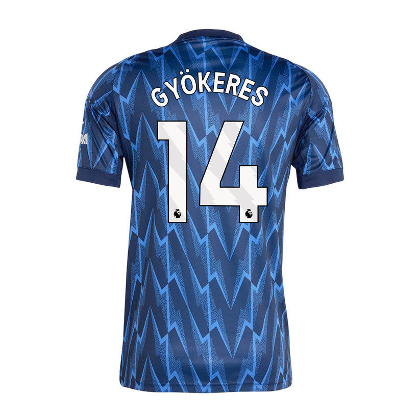 Viktor Gyökeres 14 Arsenal 25/26 Away Men Jersey - Navy Blue