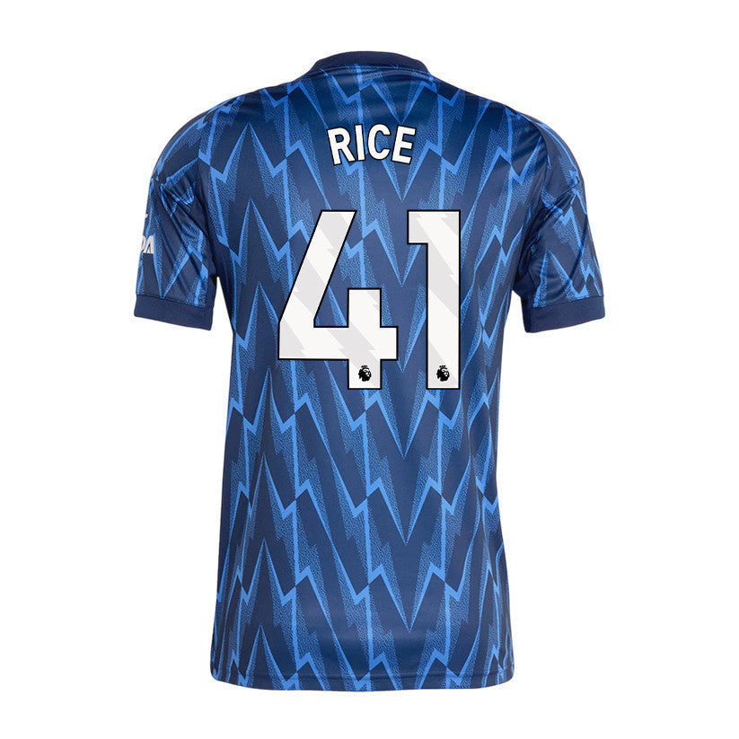Declan Rice 41 Arsenal 25/26 Away Men Jersey - Navy Blue