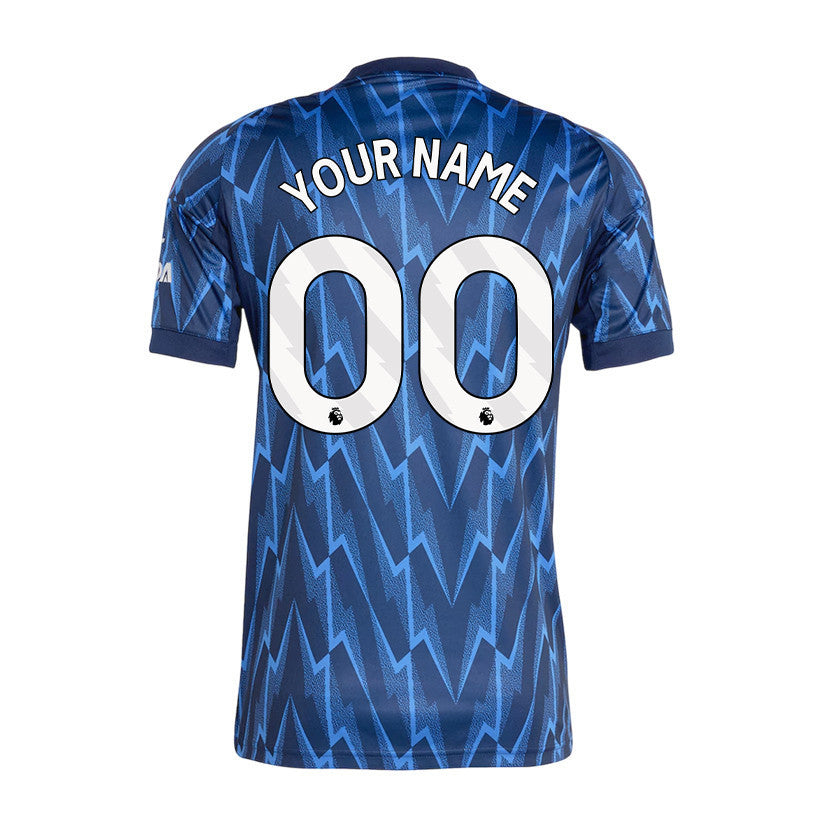 Arsenal 25/26 Personalized Away Men Jersey - Navy Blue
