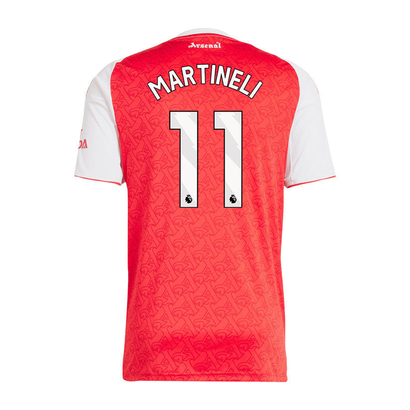 Gabriel Martinelli 11 Arsenal 25/26 Home Men Jersey - Red/White