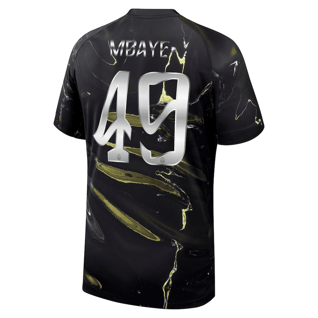 Mbaye 49 Paris Saint-Germain Jordan Night Edition 2025/26 Cup Printing Jersey - Men