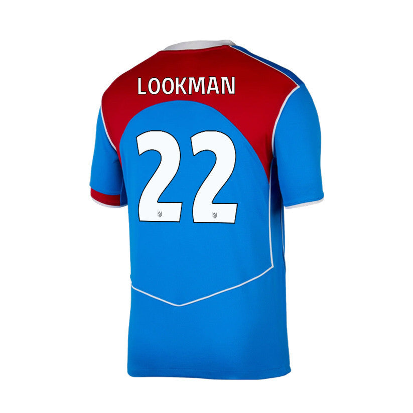 Ademola Lookman 22 Atlético Madrid 25/26 Third Men Jersey - Blue/Red