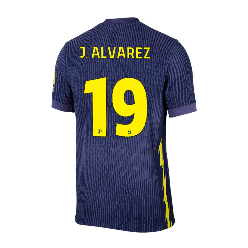 Julián Alvarez 19 Atlético Madrid 25/26 Away Men Jersey - Navy/Yellow