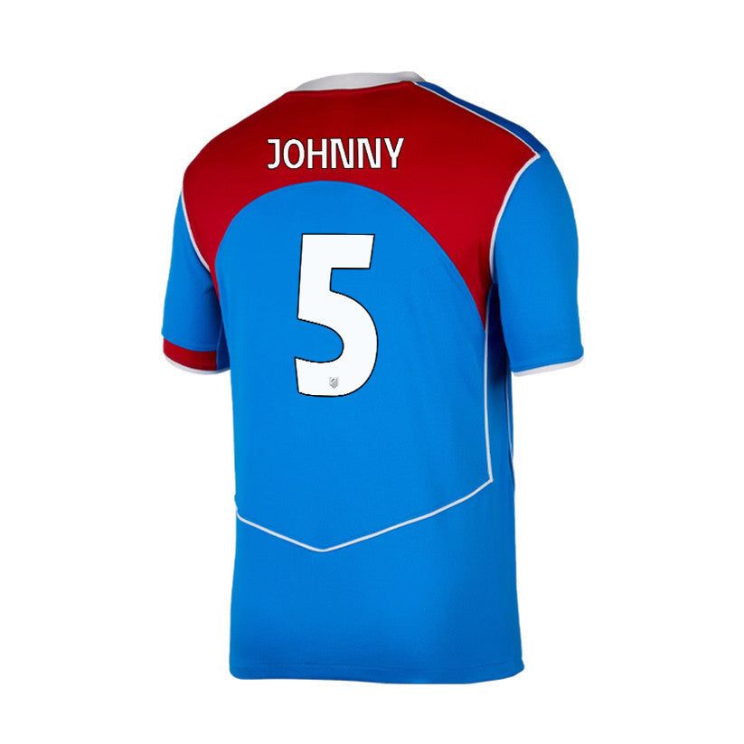 Johnny Cardoso 5 Atlético Madrid 25/26 Third Men Jersey - Blue/Red