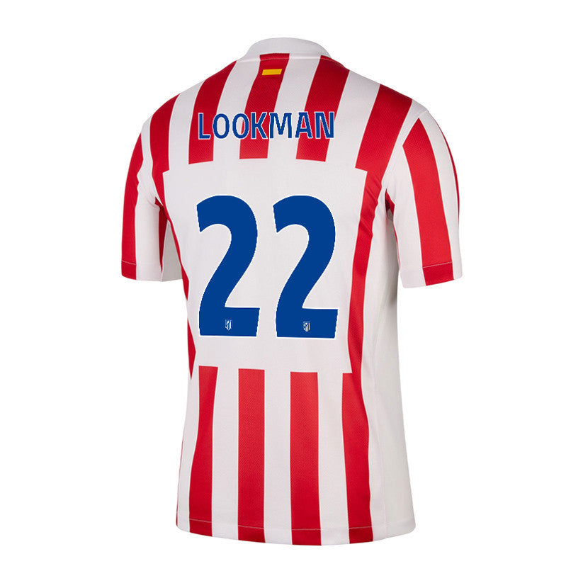 Ademola Lookman 22 Atlético Madrid 25/26 Home Men Jersey - Red/White