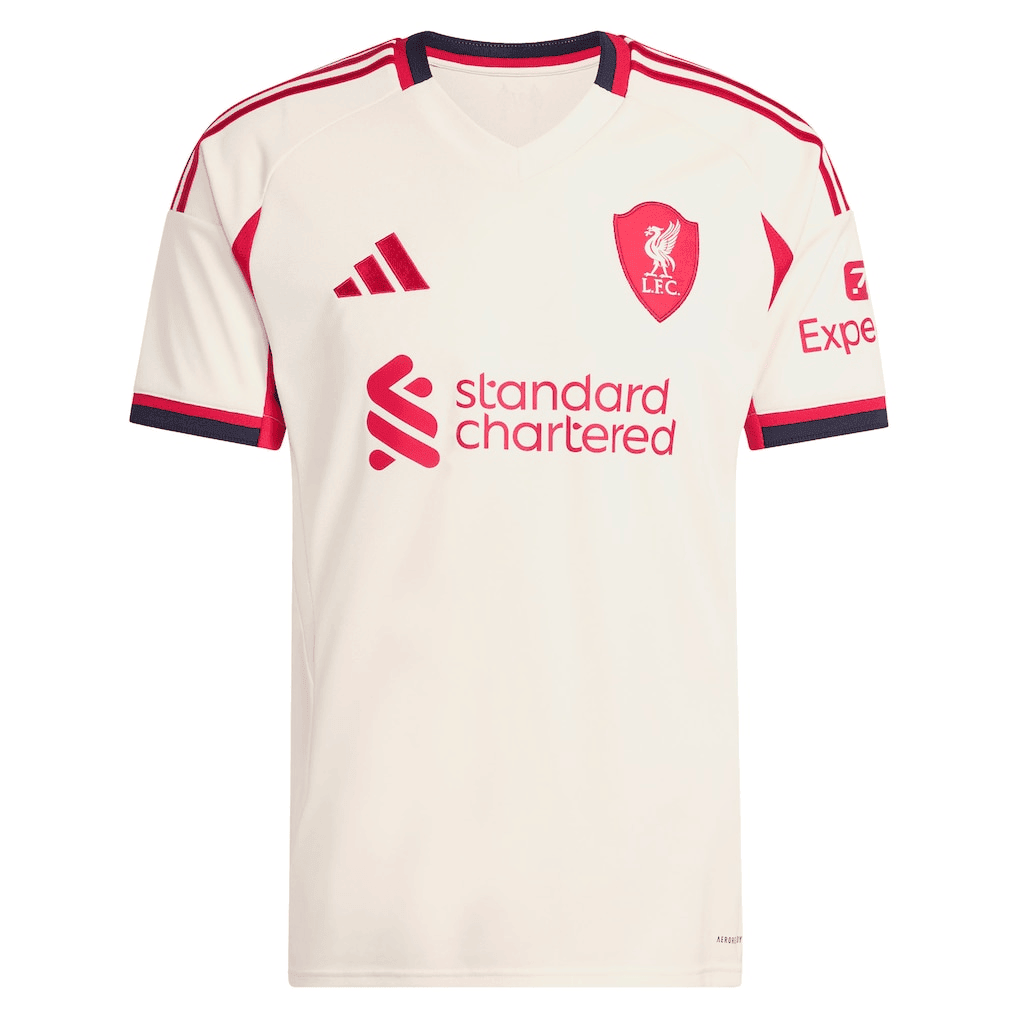 Joe Gomez 2 Liverpool 25/26 Away Men Jersey - Off-white