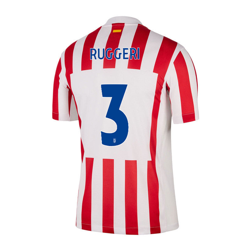 Matteo Ruggeri 3 Atlético Madrid 25/26 Home Men Jersey - Red/White