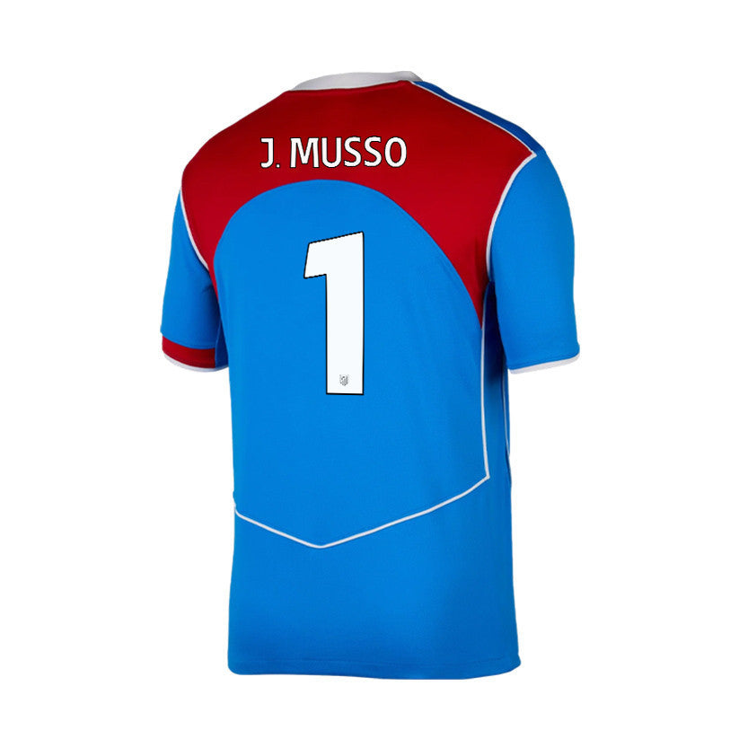 Juan Musso 1 Atlético Madrid 25/26 Third Men Jersey - Blue/Red