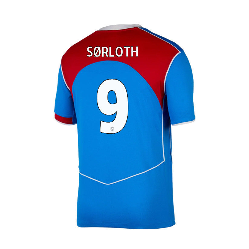 Alexander Sørloth 9 Atlético Madrid 25/26 Third Men Jersey - Blue/Red
