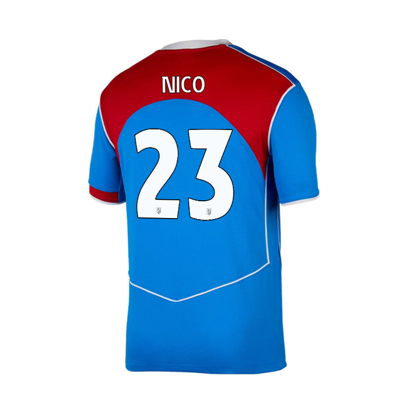 Nicolás González 23 Atlético Madrid 25/26 Third Men Jersey - Blue/Red