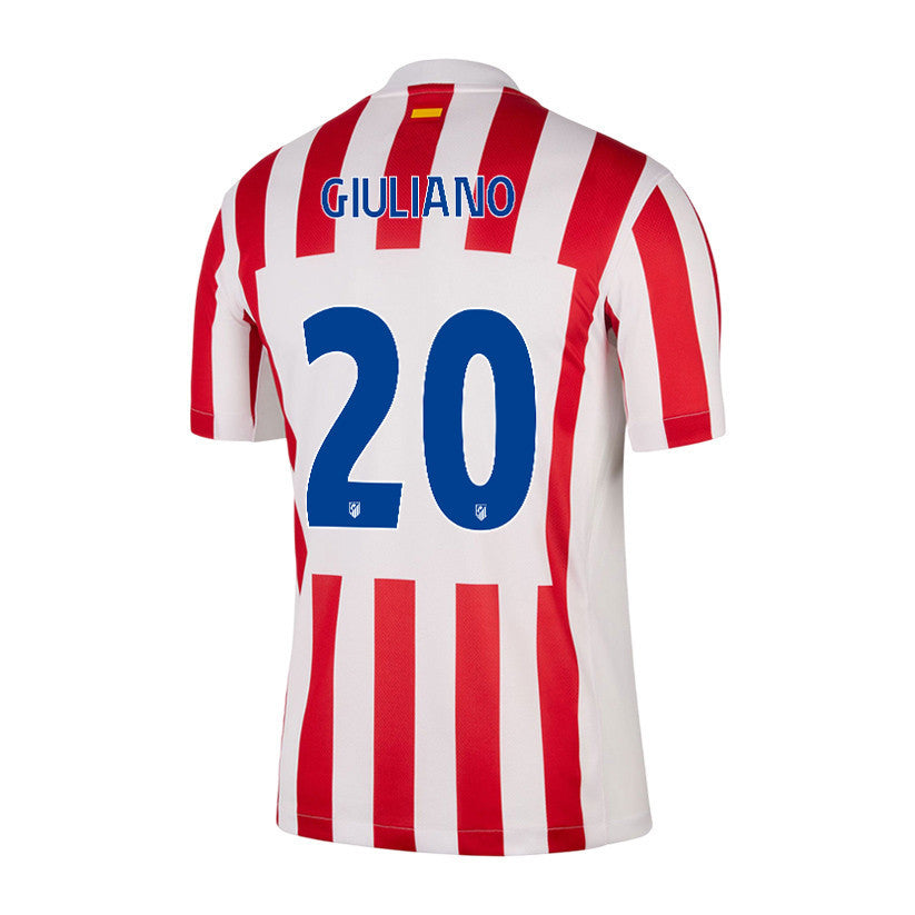 Giuliano Simeone 20 Atlético Madrid 25/26 Home Men Jersey - Red/White
