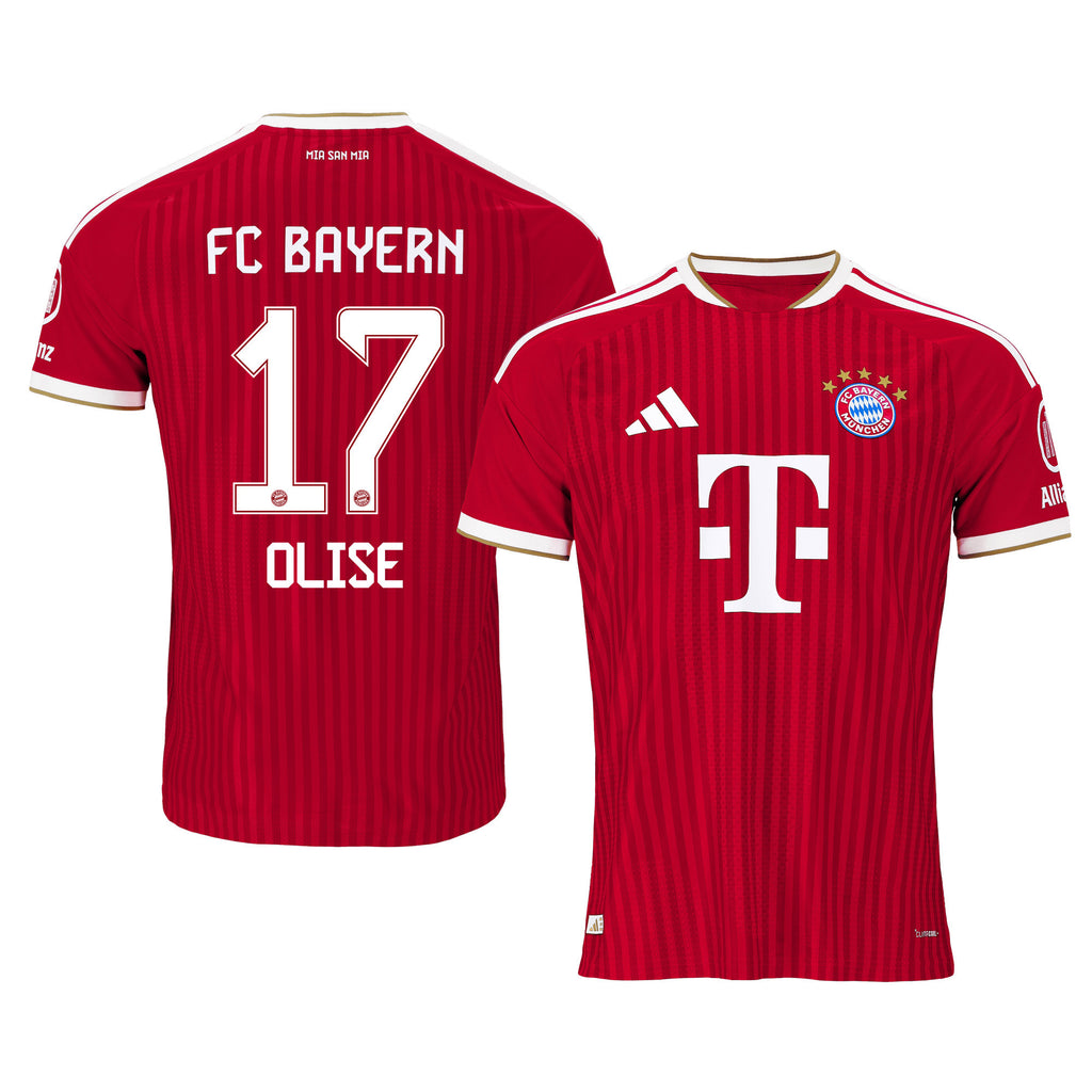 Michael Olise 17 Bayern Munich 2026/27 Home Jersey - Men, Red