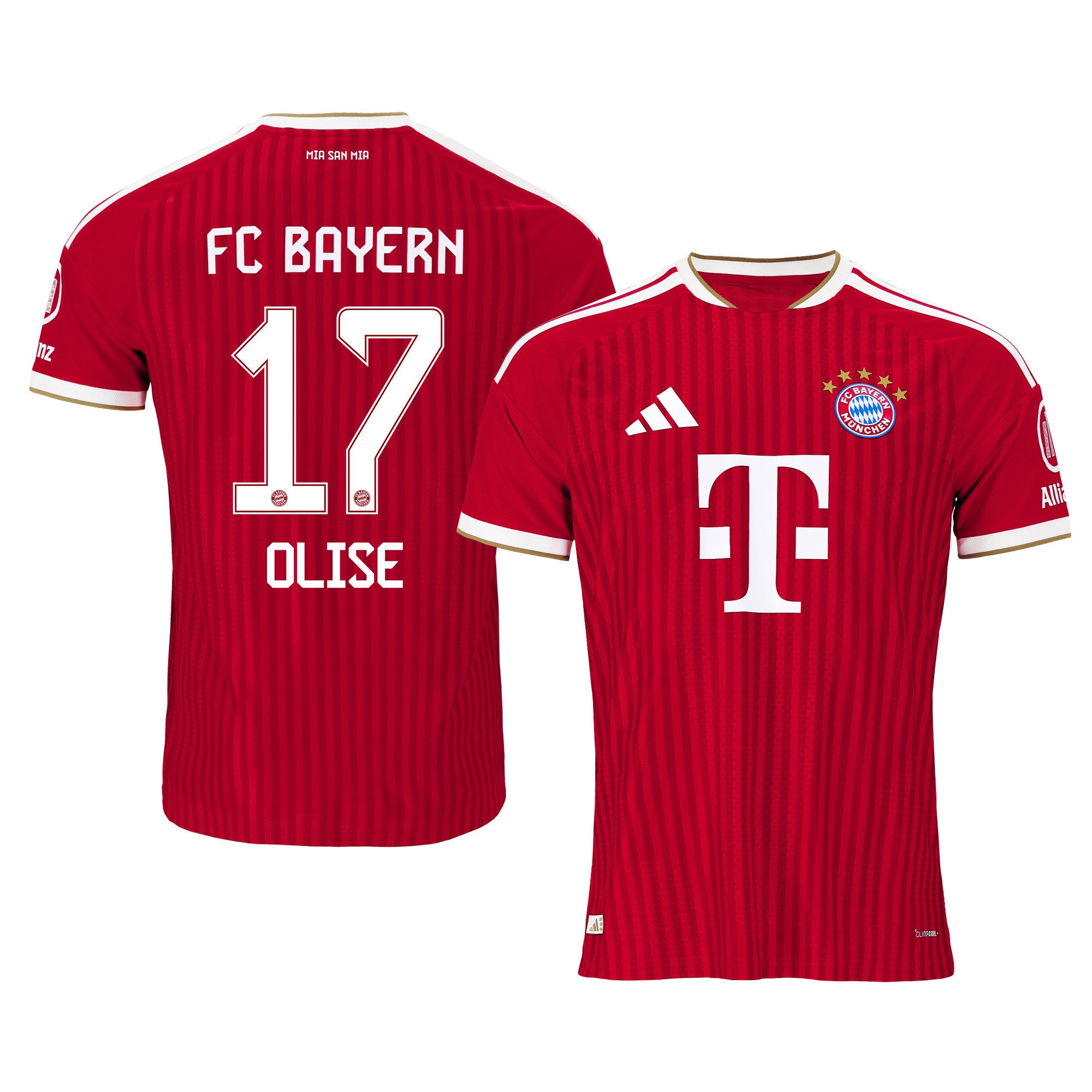 Michael Olise 17 Bayern Munich 2026/27 Home Jersey - Men, Red